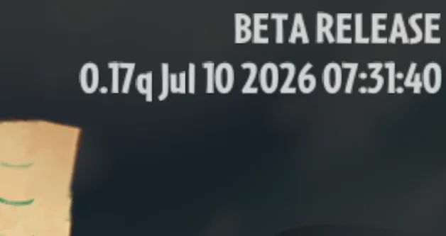 Beta Release 0.17q,2026 年 7 月 10 日