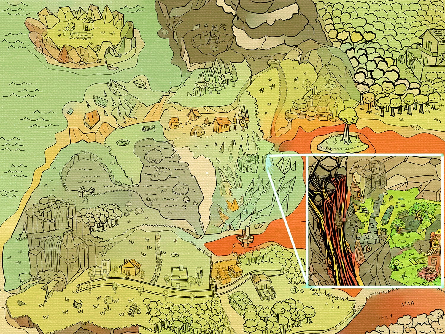 PVZ: Voyage 0.17q official level world map